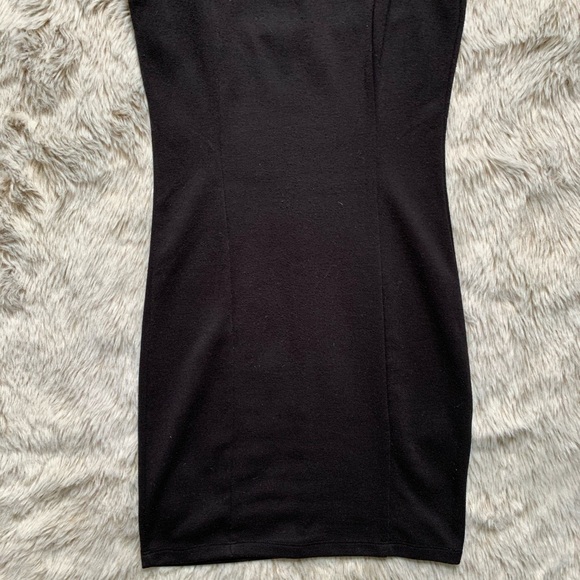Forever 21 Black Bodycon with Mesh - Picture 3 of 6